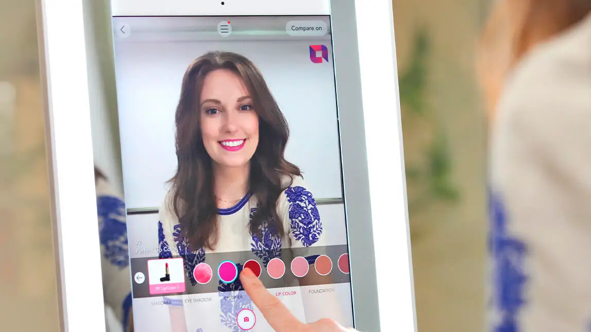 Augmented Reality application in beauty industry